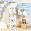 4 Boxes + 33 Letters + 30 Balloons Pink Blue