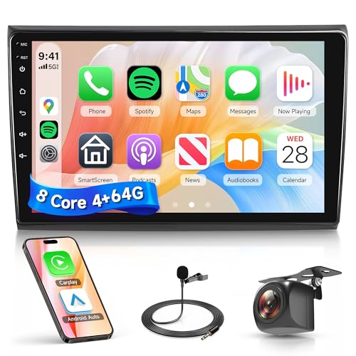 🛜[Navigazione GPS & WiFi] Autoradio Android FIAT Bravo 2011 con navigazione GPS integrata, puoi scaricare le mappe offline, con WiFi puoi usare perfettamente l'app store, ti permette di usare qualsiasi applicazione come mappe online, YouTube, TikTok , Spotify , ecc.