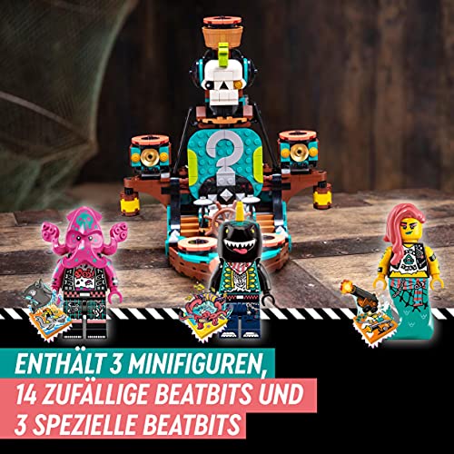 LEGO 43114 VIDIYO Punk Pirate Ship Beatbox Music Video Maker, Musik Spielzeug Set für Kinder mit AR App – Bild 7
