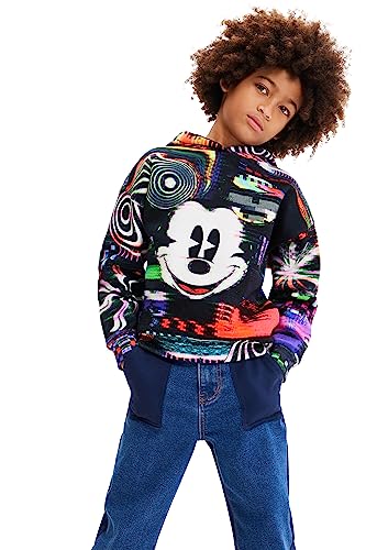 Desigual Sweat_Aryeh Mickey Pull Cardigan, Noir, S Garçon