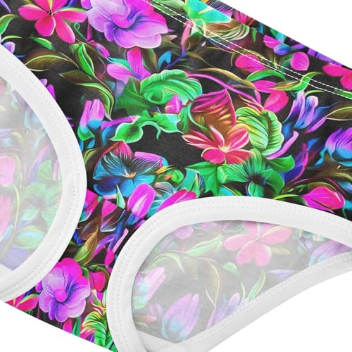 Purple Flower Toddler Girls's Underwear 2T 202c16184