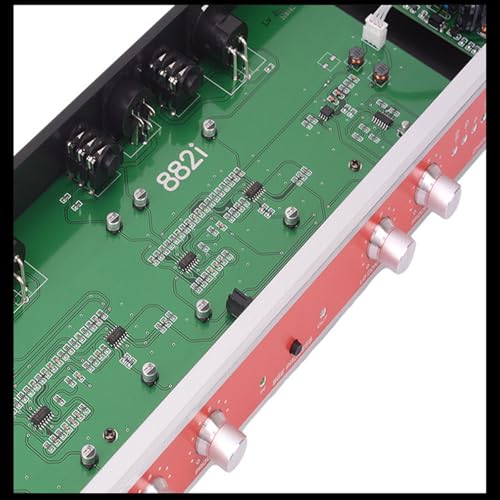 Procesador de Audio Profesional, Excitador y Maximizador de Sonido, Reducción de Distorsión, Ajuste de Frecuencias Graves y Agudas, para Karaoke Doméstico, Escenario y Estudio miniatura 4