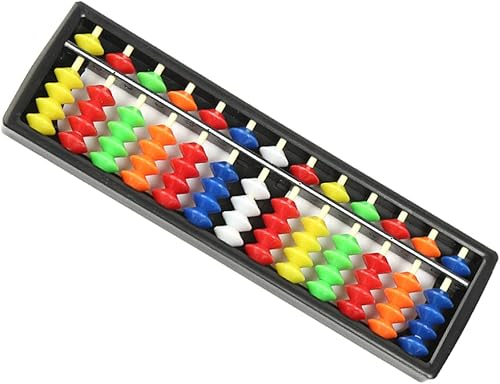 Miniatura 6 de heiheiyo Ábaco de plástico matemáticas aprendizaje ábaco calculadora china herramienta de conteo herramienta educativa para niños ábaco
