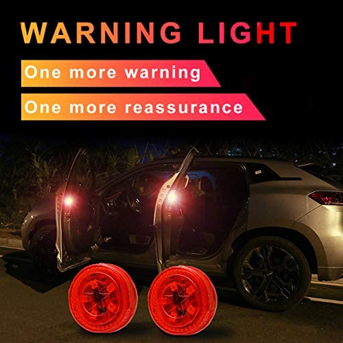 Universal Led Car Door Safety Warning Anti-collision Lights 5 Leds - View #11