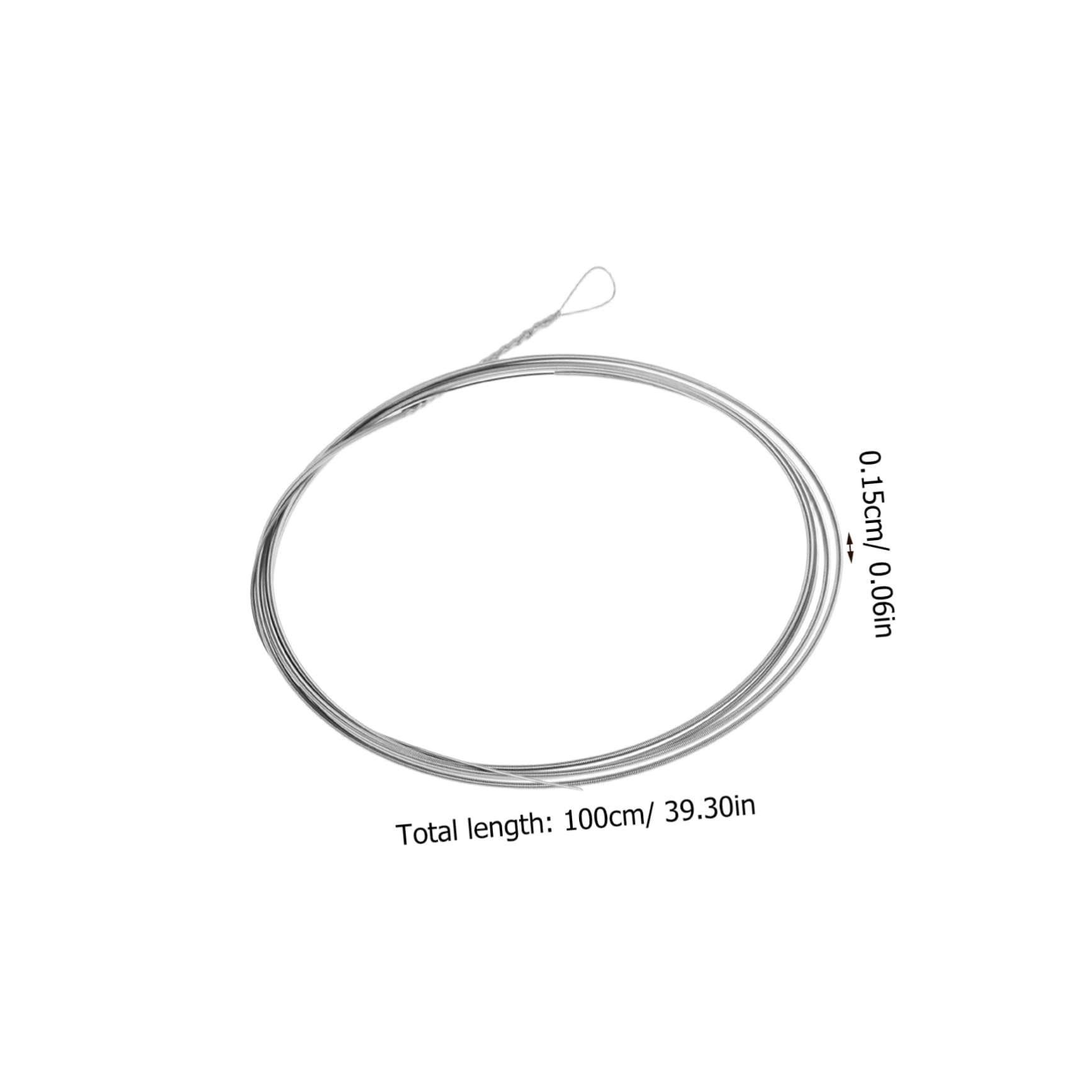TOGEVAL Versatile Musical Instrument Strings Professional Accessories Silver Thread for Enhanced Tone