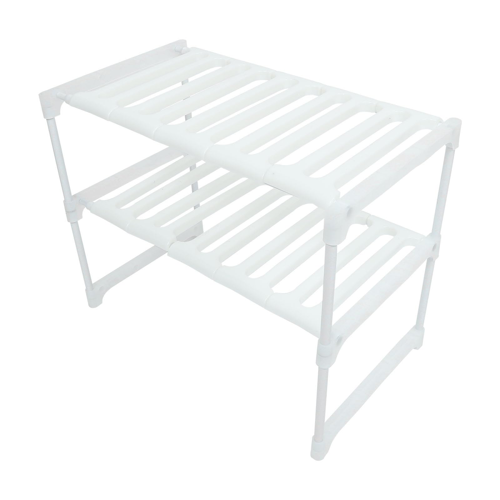Estante de Almacenamiento Debajo del Fregadero Extensible 52-68 CM