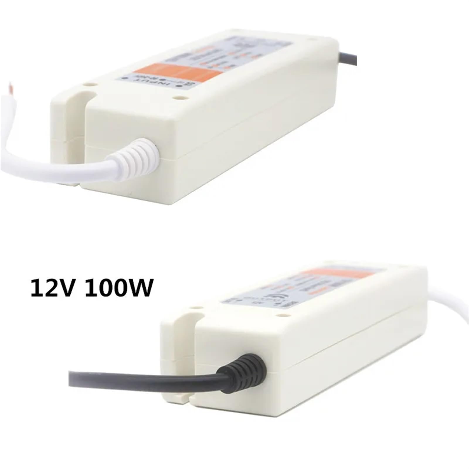 Zasilacz 12 V 110 V 220 V do 12 V oświetlenie 100 W 72 W 48 W 28 W 18 W DC Zasilacz 12 V Sterownik LED do paska LED (100 W)