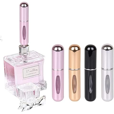 Voarge 4 unidades de 5 ml, vaporizador de perfume portátil Cover