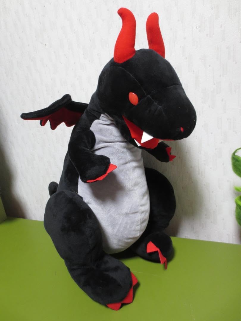 Amazon.co.jp: ダークネスドラゴン アビス でかBIGぬいぐるみ ダーク