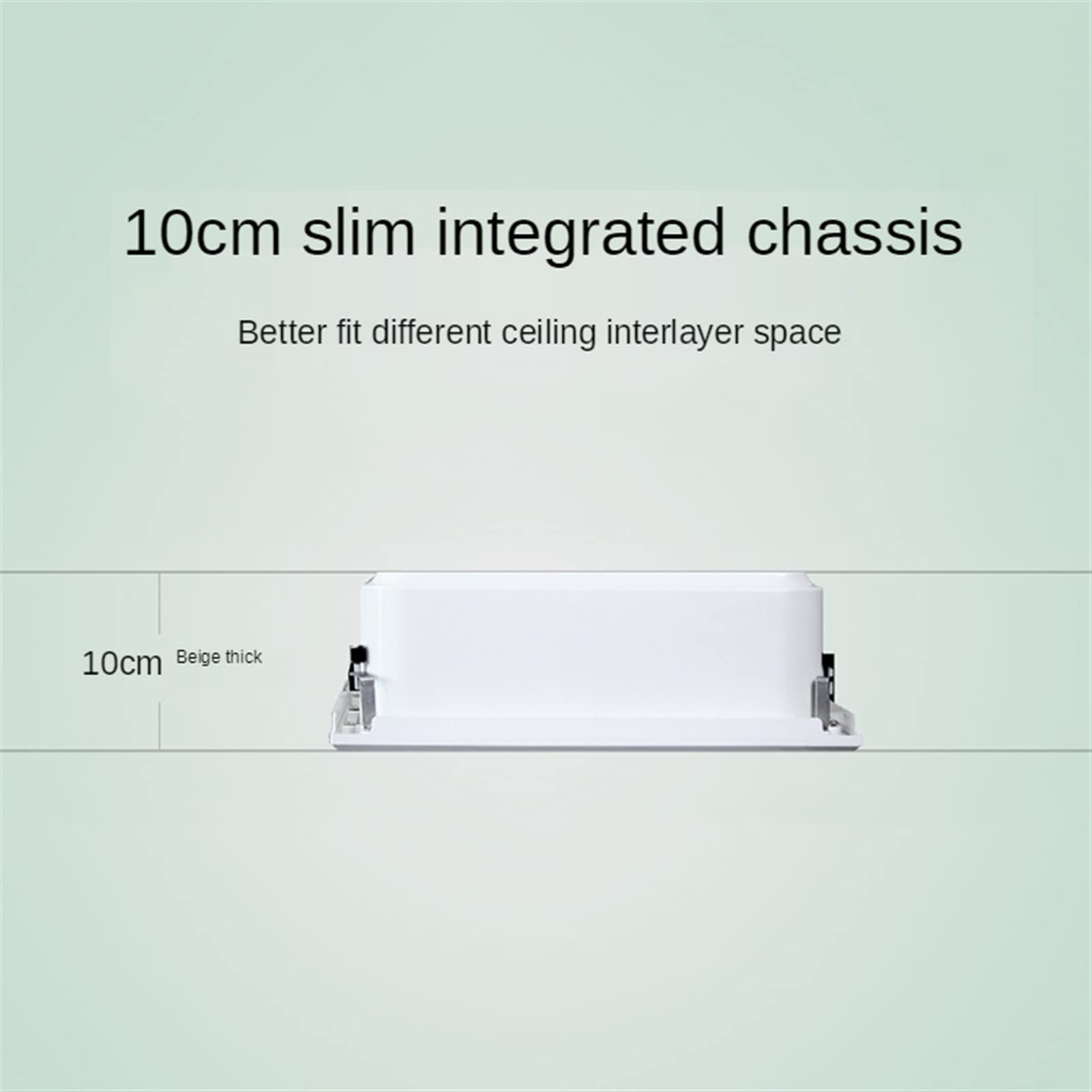 Amazon.co.jp: 30×30cm一体型天井換気扇スクエアサイレント排気