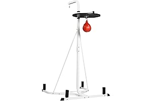 Soozier 2 in 1 Punching Bag and Speed Bag Stand