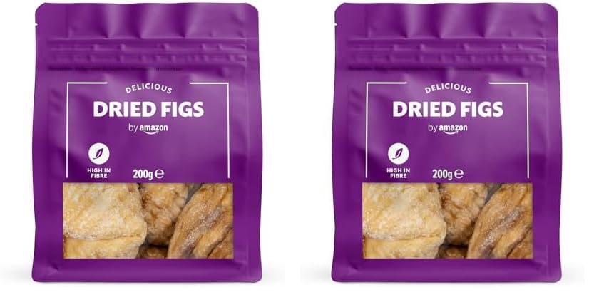 by Amazon HIGOS SECOS, 200 g (Paquete de 2)