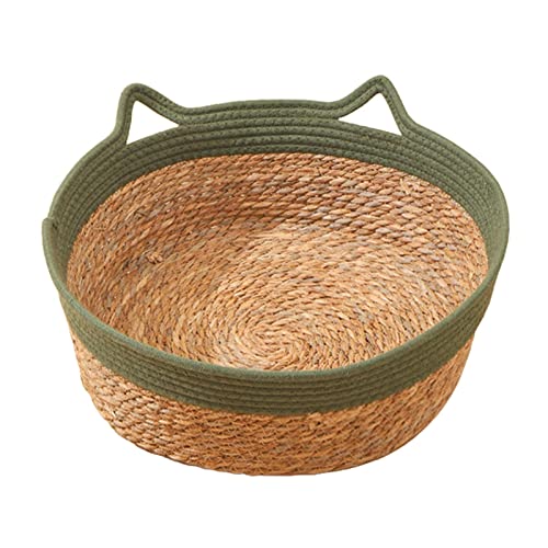 MagiDeal Panier de lit pour Chat, Tissage pour...