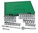 Socket Wrench Set, 1/4 in. Dr, 44 pc