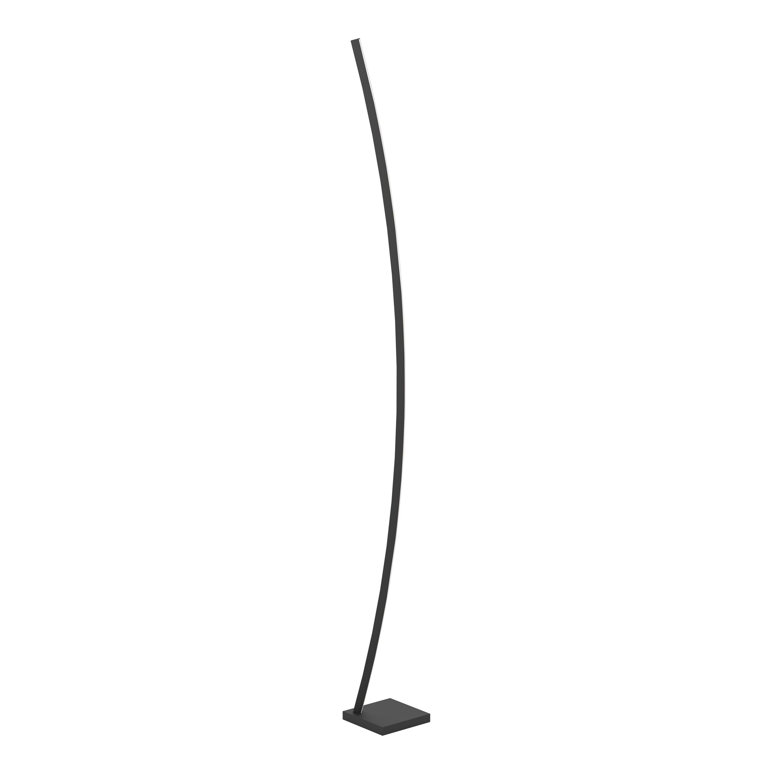 Eglo Lampada da terra LED Picacha, illuminazione soggiorno con luce