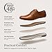 Bruno Marc Men's Casual Dress Sneaker Shoes, Business Formal Derby Plain Toe Oxfords Crossflex GentEdge,Size 12,Brown,SBOX223M