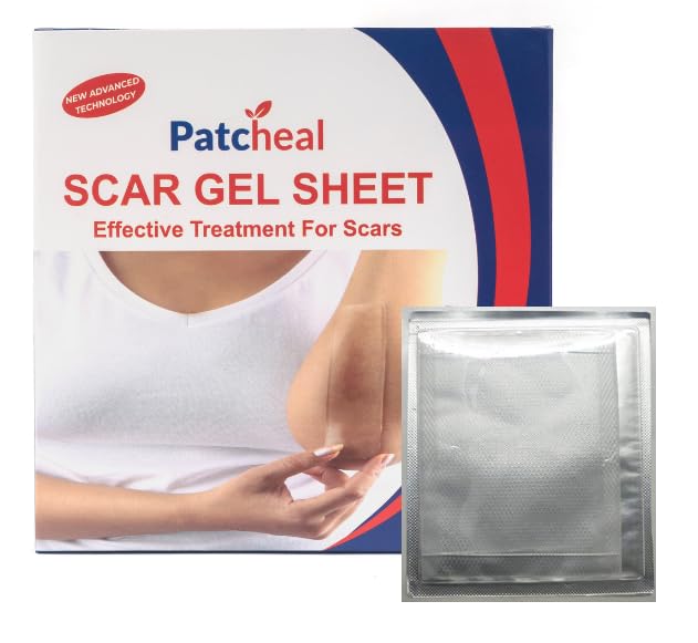 Buy Patcheal Adhesive Gel Sheet for Scars Big (15 cm X 12 cm) Online at