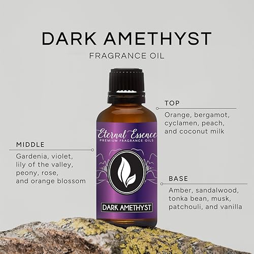 Image of Eternal Essence Oils Dark Amethyst 30ml Premium Fragrance Oil - for Candle, Soap Making, Aromatherapy, Diffusers, Home Care, & Humidifiers
