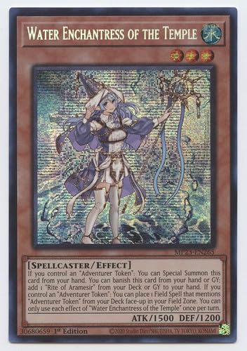 Water Enchantress of The Temple - MP23-EN265 - Prismatic Secret Rare - 1st Edition