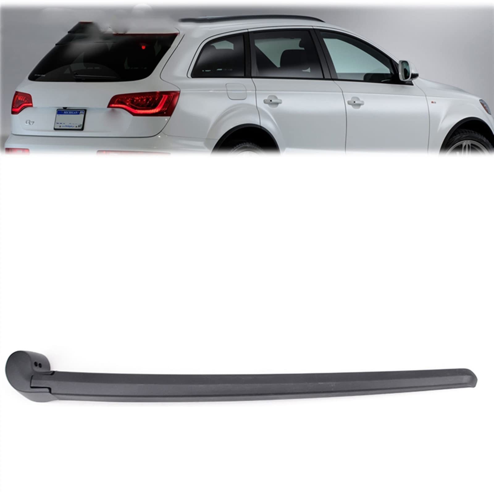 Bras d'essuie-glace arrière Audi Q7 4L résout les traces sur pare-brise 2006-2015