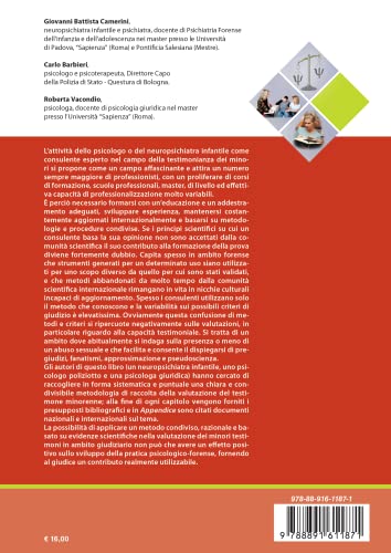 Bambini Vittime E Testimoni. Manuale Operativo. Metodi E Strumenti Per La Valutazione Dell'idoneità Testimoniale - 2