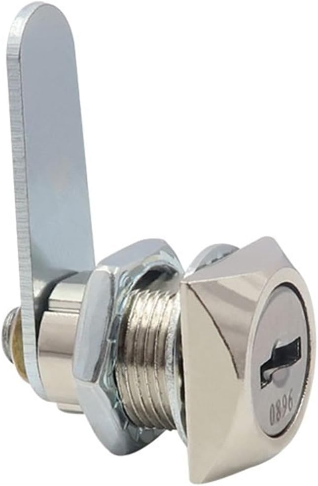 Square Cabinet Cam Lock Key Differnt 20mm for School Locker Office File Cabinet Mailbox Lock MA128 1Pcs