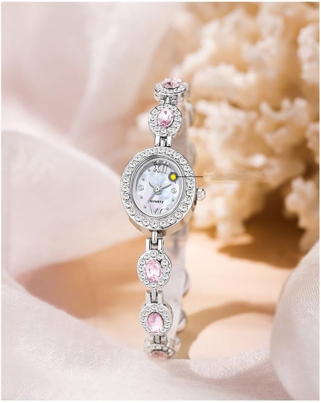 Reginald Fashion Luxury Vintage Crystals Dial Watch Quartz Women's Bracelet Watches - Image 5