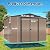 Quictent Heavy Duty 10X10 FT Metal Storage Shed, Lockable Steel Yard Waterproof Tool Shed for Garden, Backyard, Patio, Outside use with Combination Lock(9.5X9.5 FT Base,No Floor)