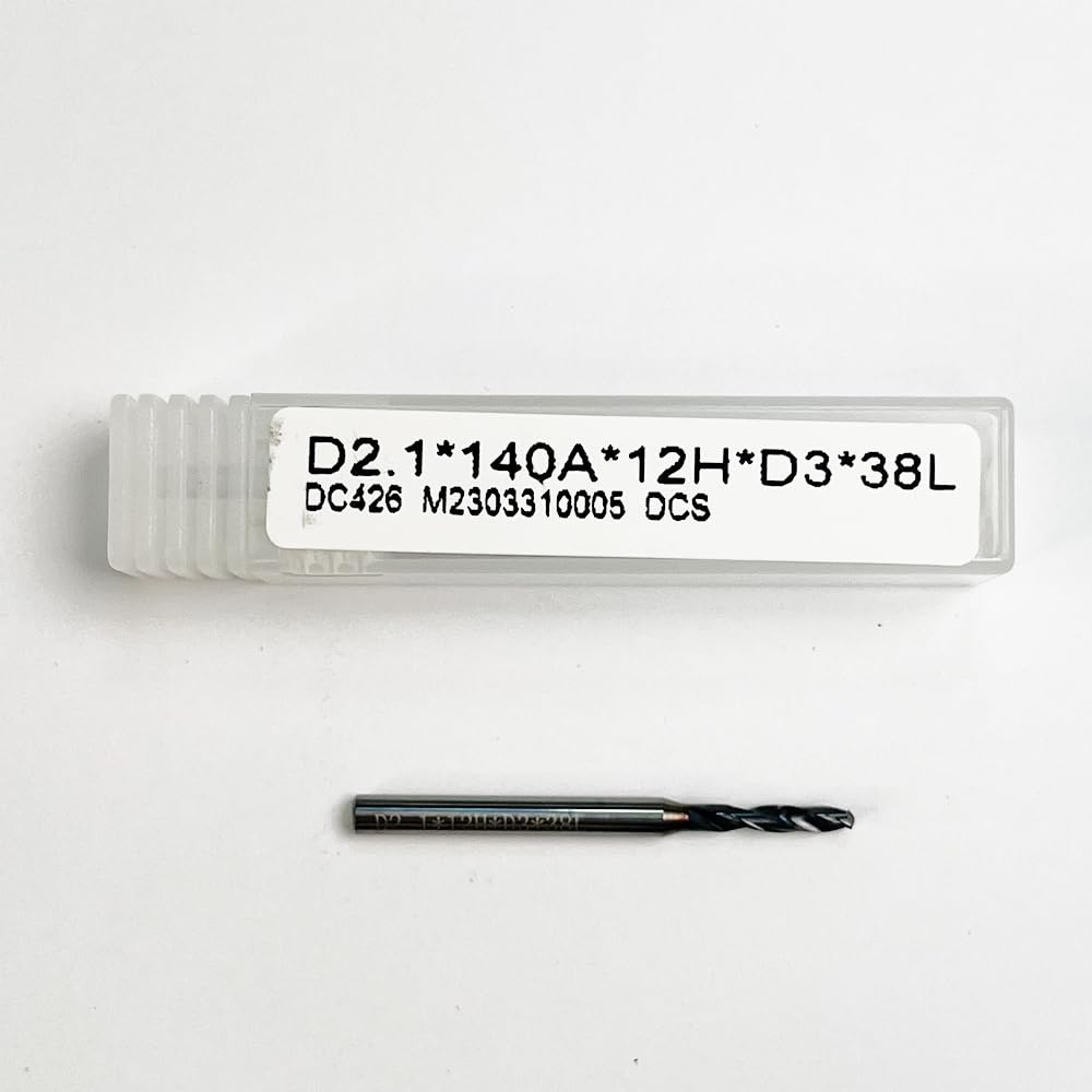 HUAZHICHUN D2.1 * 140A*12H*D3*38L Diameter2.1/Angle140/Edge length12/Handle length3/Overall length38