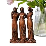 Figura genérica de las Hermanas a Mis Lados | Escultura de Amistad de Colección,Estatuillas Hermanas Amistad,para Mujeres, Casa, Apartamento, Dormitorio, Salón, Biblioteca y Armario