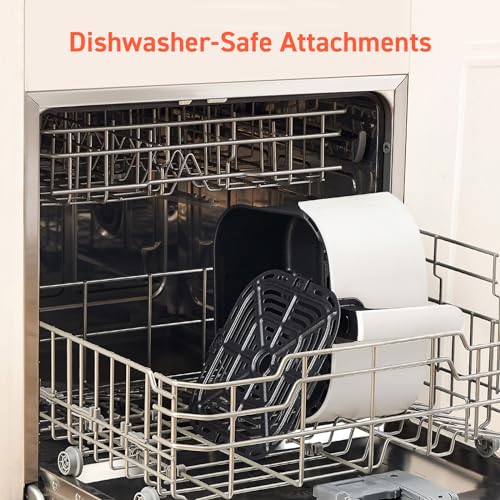 Image of COSORI Air Fryer Pro LE 5-Qt Airfryer, With 20PCS paper liners, 10 Functions that Dry, Bake, Roast &Preheat, Shake Reminder, Up to 450℉, 85% Oil less, Compact, 130+ Recipes, Dishwasher Safe, White