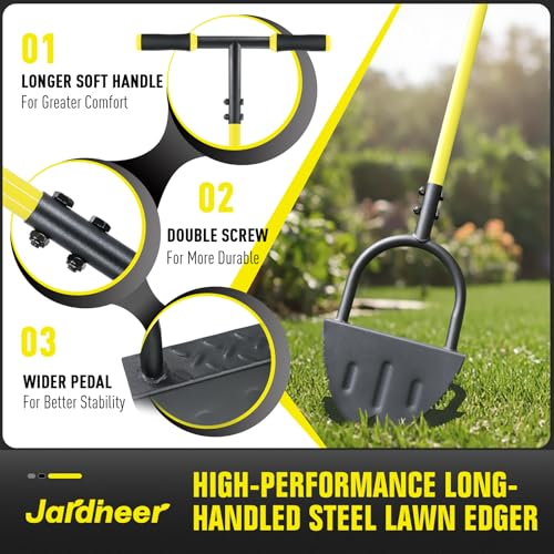 Jardineer Dual V-Shaped Blade Edger