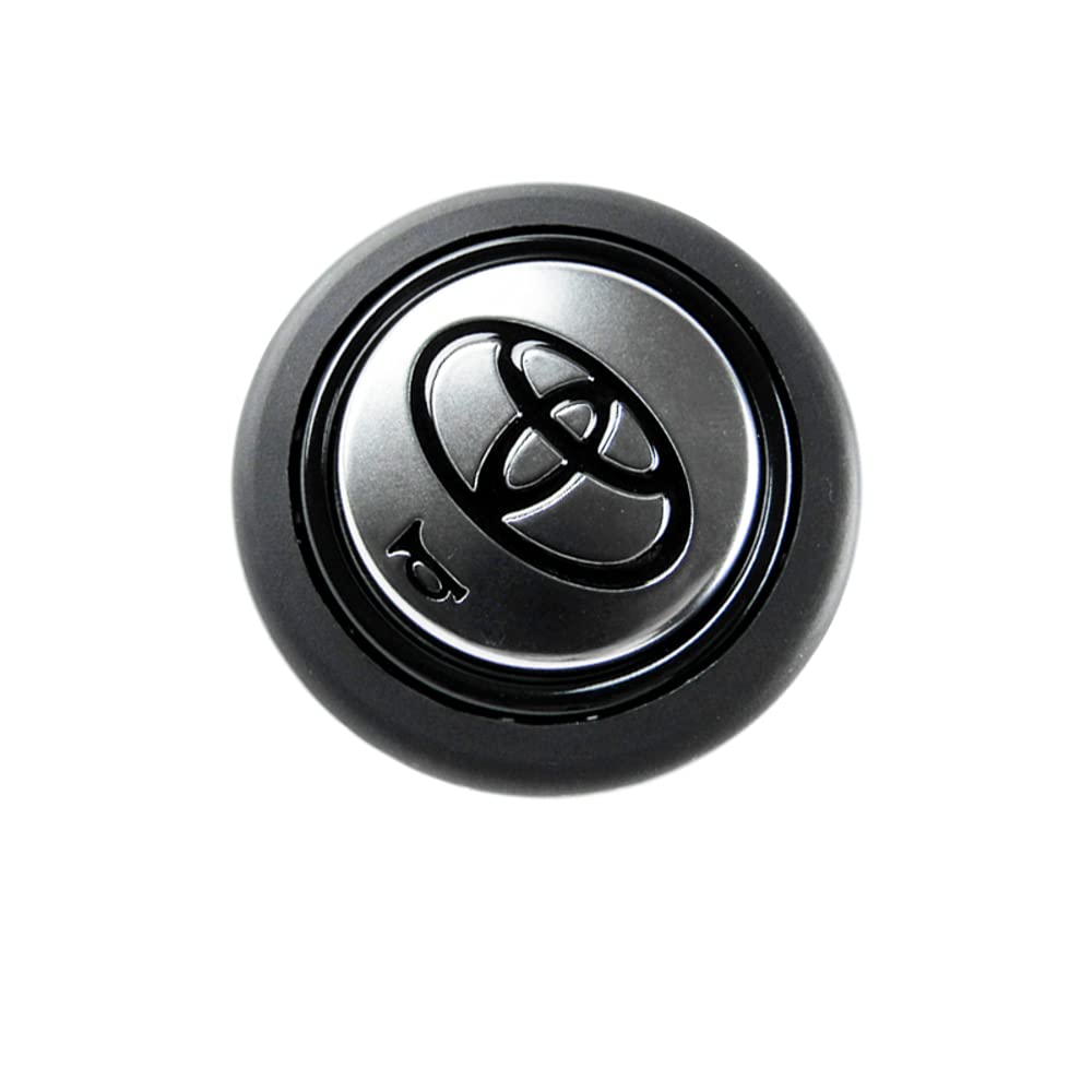 Q1-TECH, Round Horn Button for Aftermarket 6-bolt Steering Wheels with two Inch Opening for Horn Button (#5)