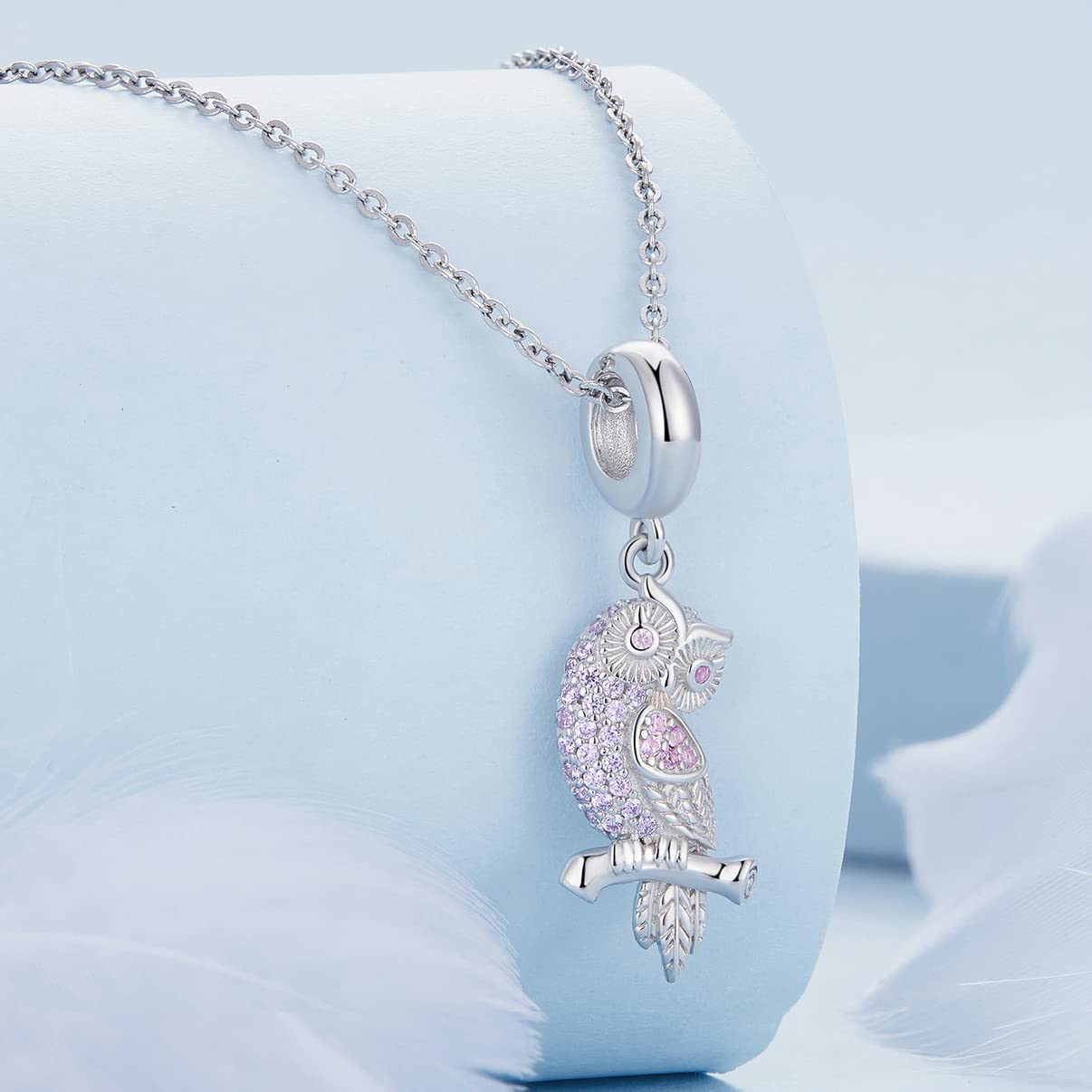Generic Sowa Charms wisiorek mieszana sowa DIY Charm tworzenia biżuterii akcesoria rzemieślnicze do naszyjnika bransoletka