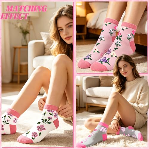 Image of 6 Pairs Ankle Socks for Women Men Novelty Gifts For Women Halloween Christmas Festival Birthday Gift