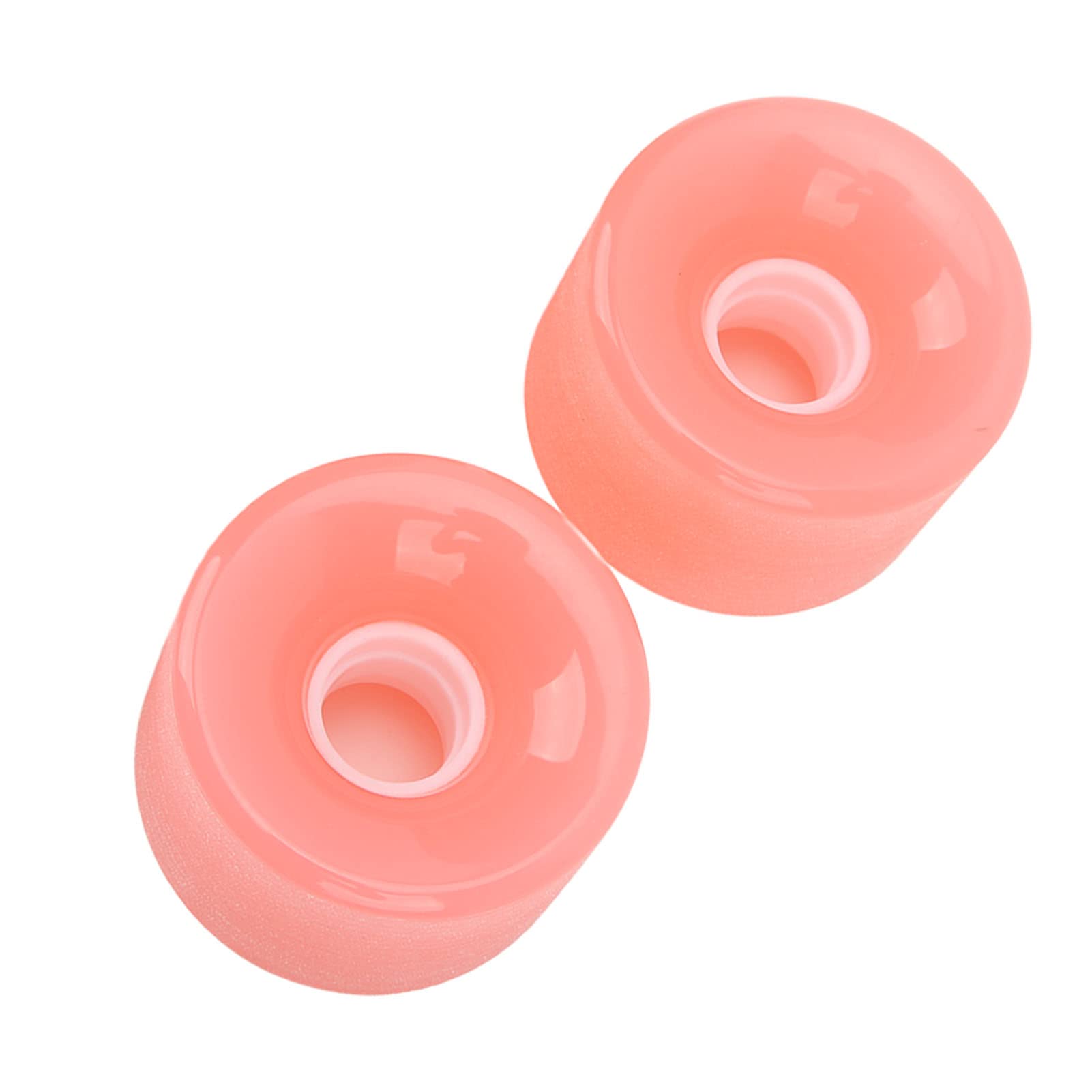 Silencioso rosa cruiser, ruedas de monopatín, ruedas de longboard, ruedas de monopatín cruiser, ideal para longboard y danza, skateboarding en rampa, asfalto y más (rosa)