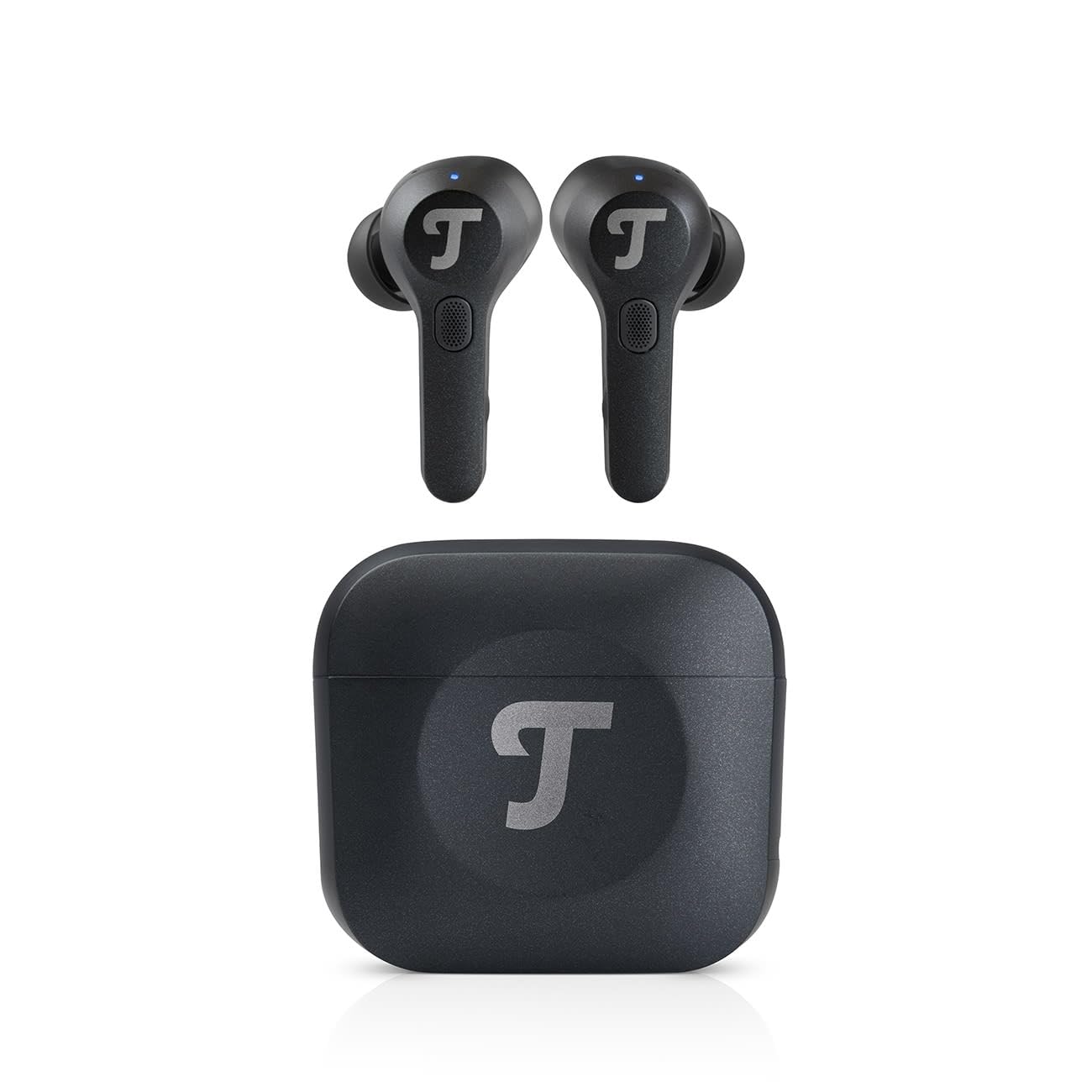 Teufel AIRY TWS PRO - True-Wireless In-Ear Bluetooth Kopfhörer mit Active Noise Cancelling, Transparenzmodus, Kabelloses Laden, IPX4 Wasserfest - Night Black