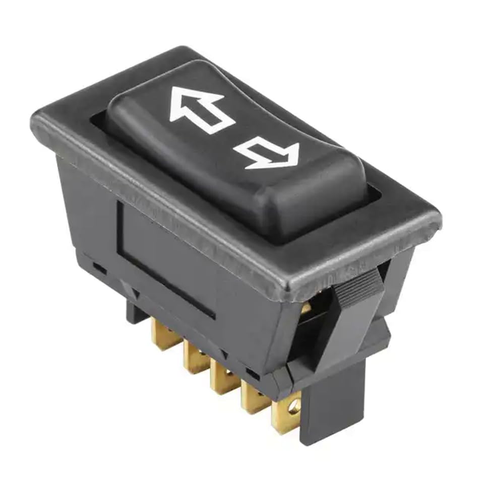Interruptor basculante universal para elevalunas eléctrico de coche 12 V/20 A, 5 pines, ASW-01