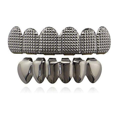 OOCC 18k Gold Plated Hip Hop Grillz Set Cover