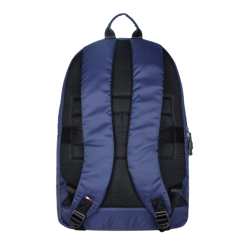 Image of Tommy Hilfiger Backpack for Men & Women, Navy With Black, LOVINGTON