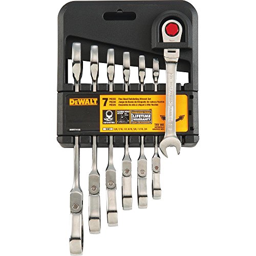 Crazy Clearance DeWalt DWMT74195 Ratcheting Flex Head (7 Piece)