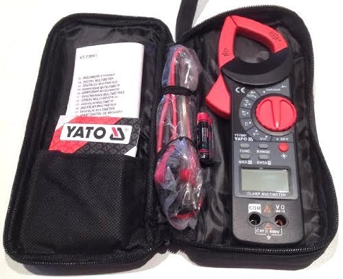 YATO YT-73091 Digital Clamp Meter in carrying case