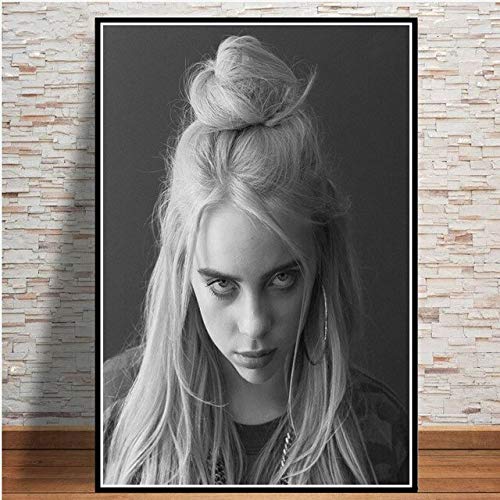 HD Leinwand Malerei Mode Schönheit Sängerin Poster Ölgemälde Mode Kunst Wandmalerei Mode Pop Poster