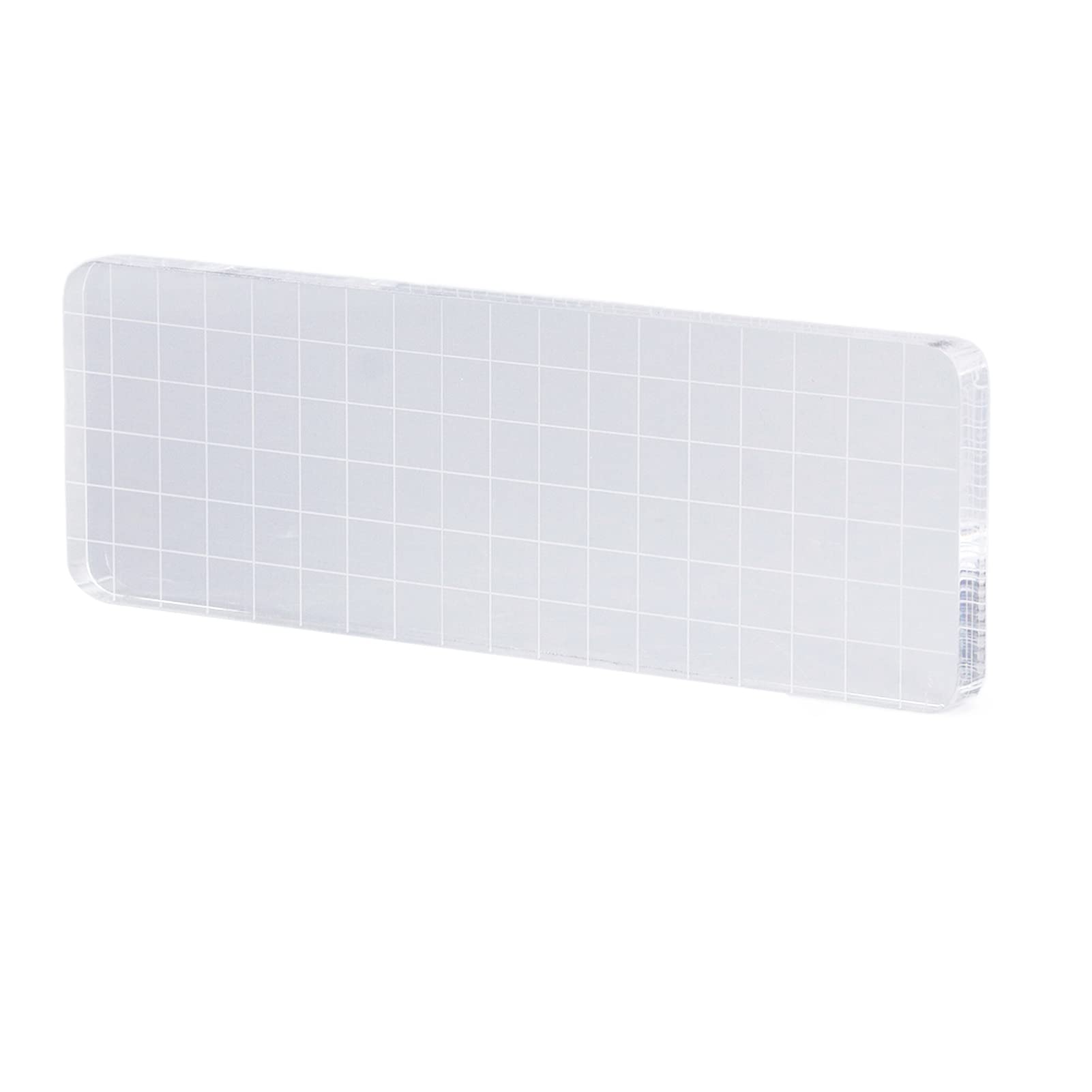 Clear Stamps, Highly Durable 6x18cm Scrapbooking Stamps Round Corner Wide Application High Safety for Calendar for Notebook for Card