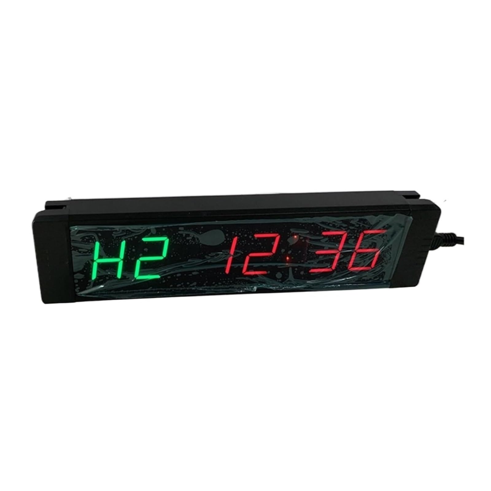 Horario del Gimnasio, Temporizador Deportivo Reloj Digital LED Montado En La Pared De 1 Pulgada con Control Remoto