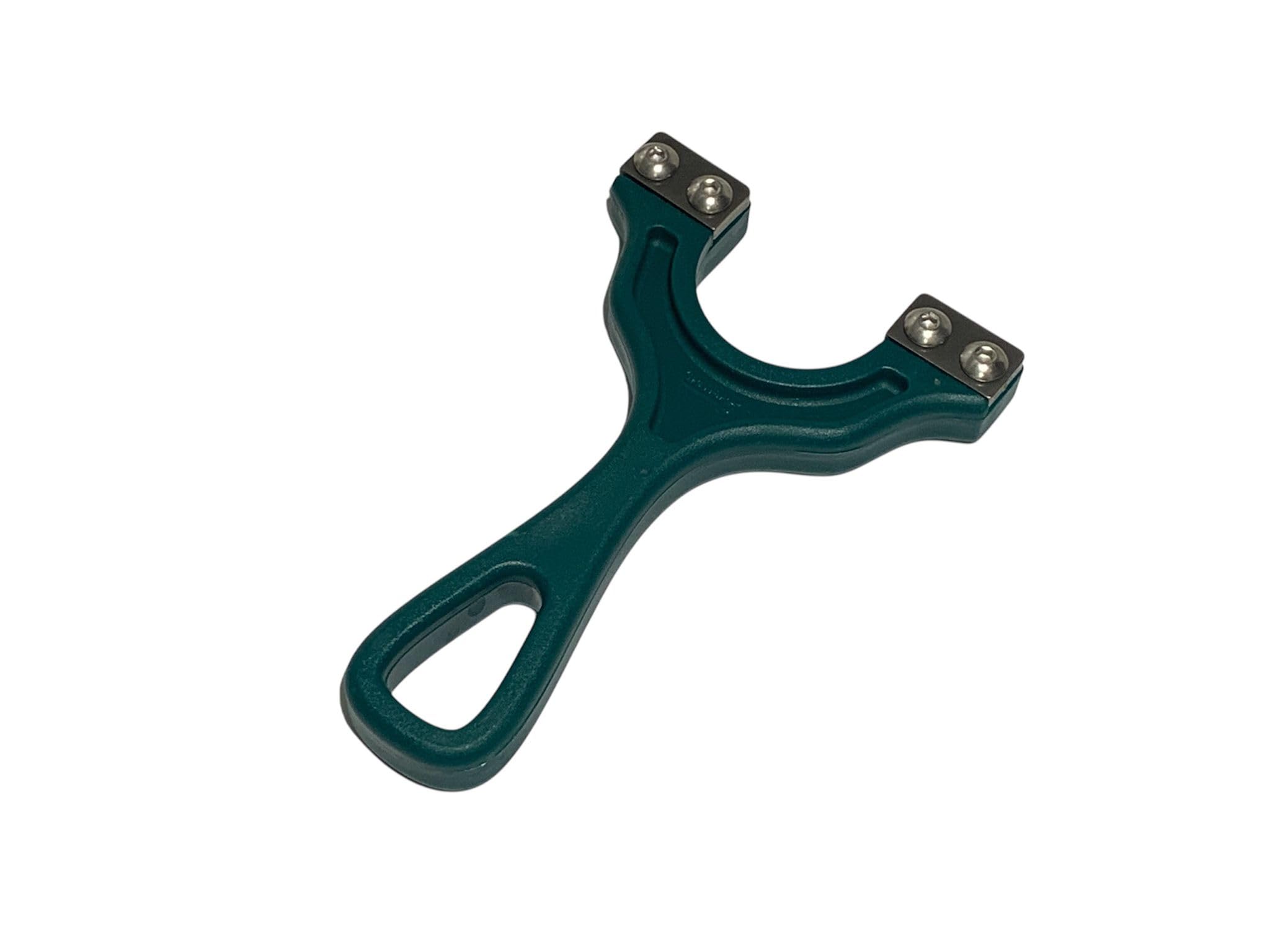 Leightons Cattys - Spitfire V2 Frame 90 mm larghezza Catapulta fionda (verde bottiglia)