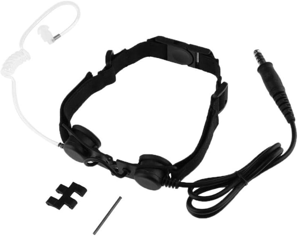 Microfono a gola per walkie talkie