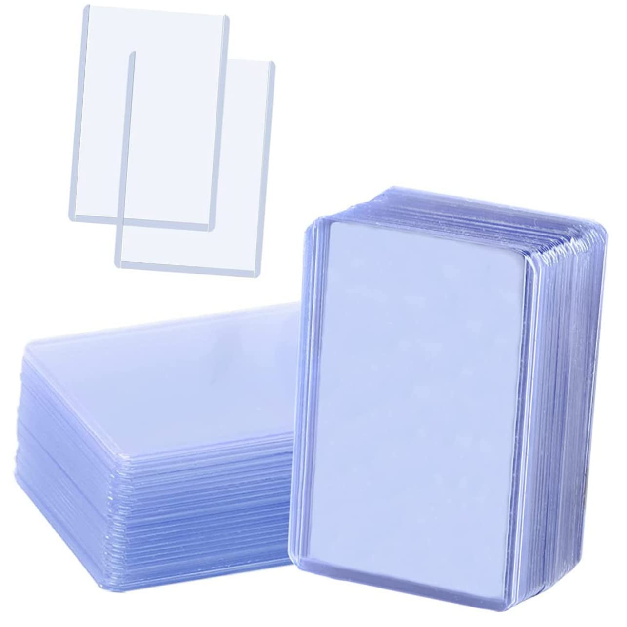 Fundas para Cartas Pvc Transparentes 100 Unidades Azul