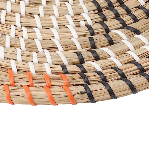 Placemats de paille tissé de qualité supérieure, dessous de table résistant - 4