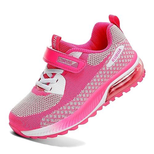 Image of KUBUA Kids Sneakers Lightweight Boys Girls Tennis Shoes | Breathable, Comfortable, Non Slip, Easy to Put On, Running, Walking, Gym, School, Daily Play, Toddler